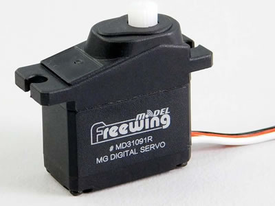 Freewing 9g Digital Reverse Servo with 300mm (12 inch) Lead MD31091R-300
