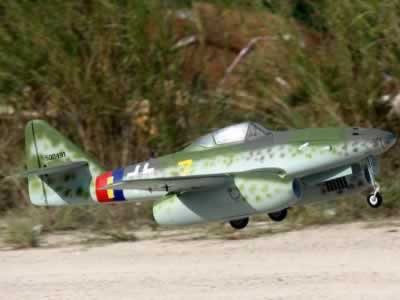 Freewing Messerschmitt Me 262 V2 Twin 70mm EDF Jet PNP RC Airplane