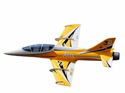 Freewing Ares 90mm yellow 6S PNP Jet