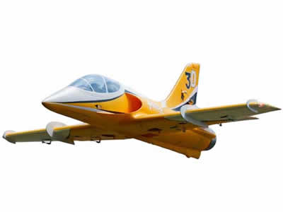 Freewing Ares 90mm yellow 8S PNP Jet